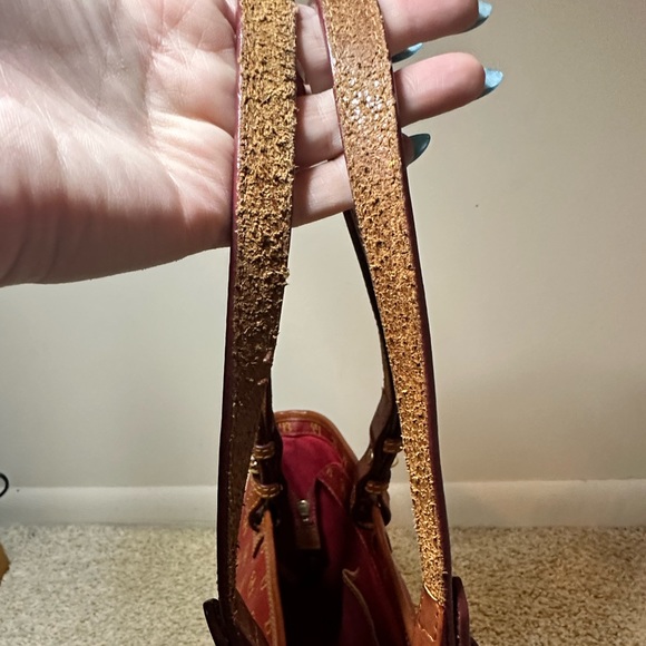Dooney & Bourke Red Tote - Picture 15 of 16